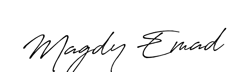 Check out images of Autograph of Magdy Emad name. Actor Magdy Emad Signature Style. Antro_Vectra_Bolder is a professional sign style online. Magdy Emad signature style 7 images and pictures png