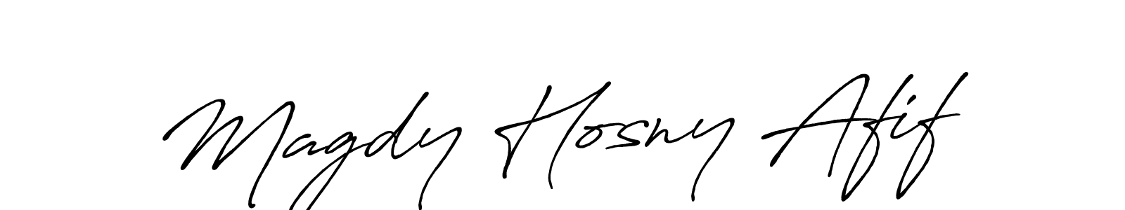 You should practise on your own different ways (Antro_Vectra_Bolder) to write your name (Magdy Hosny Afif) in signature. don't let someone else do it for you. Magdy Hosny Afif signature style 7 images and pictures png