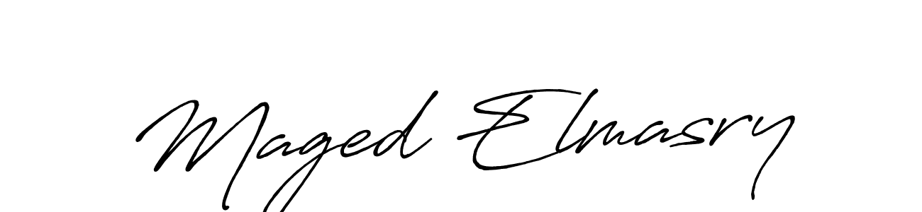 Make a beautiful signature design for name Maged Elmasry. Use this online signature maker to create a handwritten signature for free. Maged Elmasry signature style 7 images and pictures png