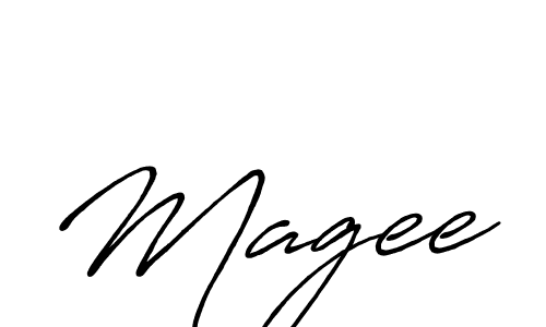 if you are searching for the best signature style for your name Magee. so please give up your signature search. here we have designed multiple signature styles  using Antro_Vectra_Bolder. Magee signature style 7 images and pictures png