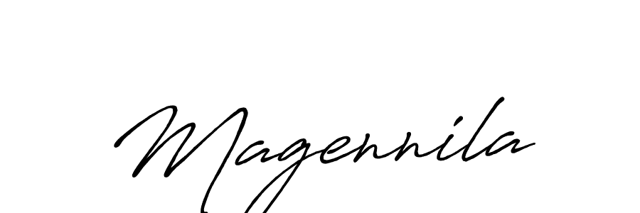 Also You can easily find your signature by using the search form. We will create Magennila name handwritten signature images for you free of cost using Antro_Vectra_Bolder sign style. Magennila signature style 7 images and pictures png