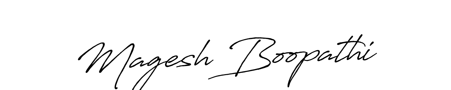 The best way (Antro_Vectra_Bolder) to make a short signature is to pick only two or three words in your name. The name Magesh Boopathi include a total of six letters. For converting this name. Magesh Boopathi signature style 7 images and pictures png