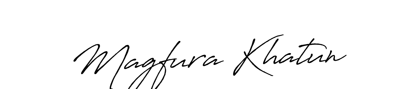 Also we have Magfura Khatun name is the best signature style. Create professional handwritten signature collection using Antro_Vectra_Bolder autograph style. Magfura Khatun signature style 7 images and pictures png