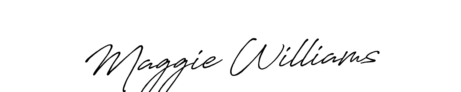 Make a beautiful signature design for name Maggie Williams. Use this online signature maker to create a handwritten signature for free. Maggie Williams signature style 7 images and pictures png