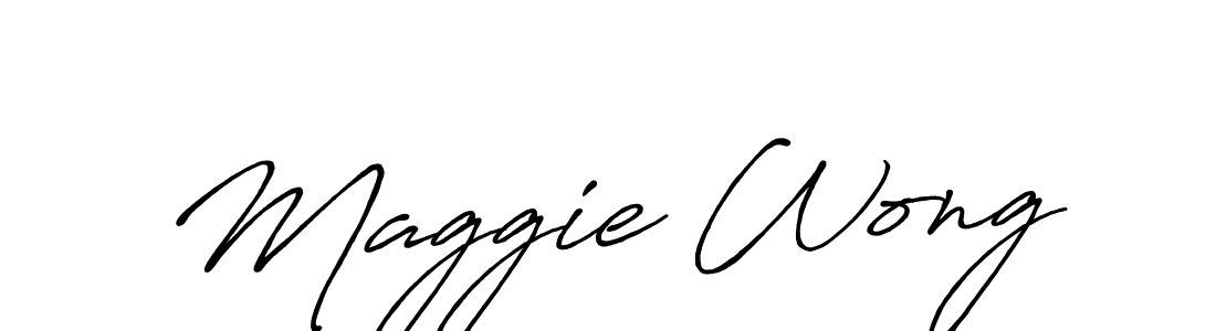 The best way (Antro_Vectra_Bolder) to make a short signature is to pick only two or three words in your name. The name Maggie Wong include a total of six letters. For converting this name. Maggie Wong signature style 7 images and pictures png