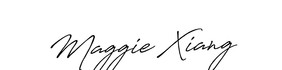 if you are searching for the best signature style for your name Maggie Xiang. so please give up your signature search. here we have designed multiple signature styles  using Antro_Vectra_Bolder. Maggie Xiang signature style 7 images and pictures png