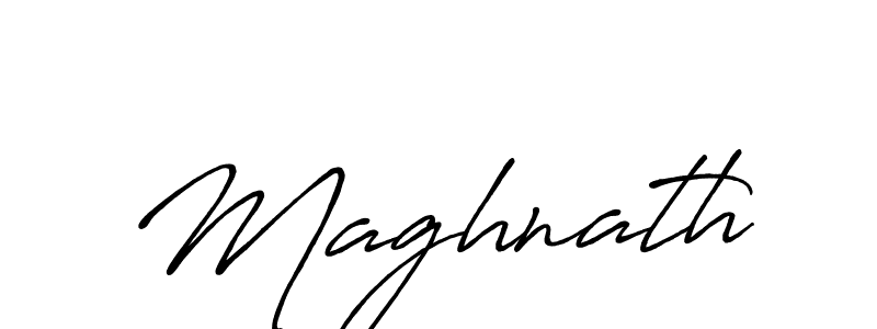 Also we have Maghnath name is the best signature style. Create professional handwritten signature collection using Antro_Vectra_Bolder autograph style. Maghnath signature style 7 images and pictures png