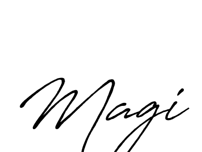 Once you've used our free online signature maker to create your best signature Antro_Vectra_Bolder style, it's time to enjoy all of the benefits that Magi name signing documents. Magi signature style 7 images and pictures png