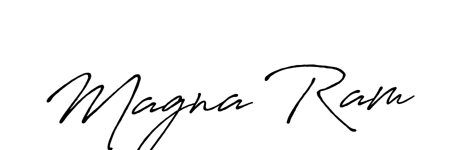 Make a beautiful signature design for name Magna Ram. Use this online signature maker to create a handwritten signature for free. Magna Ram signature style 7 images and pictures png