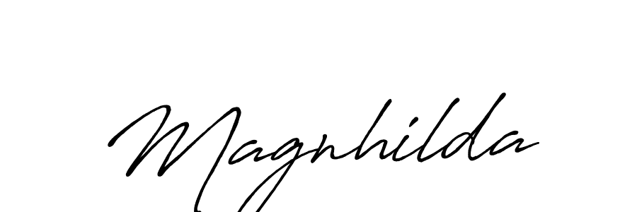 Make a short Magnhilda signature style. Manage your documents anywhere anytime using Antro_Vectra_Bolder. Create and add eSignatures, submit forms, share and send files easily. Magnhilda signature style 7 images and pictures png