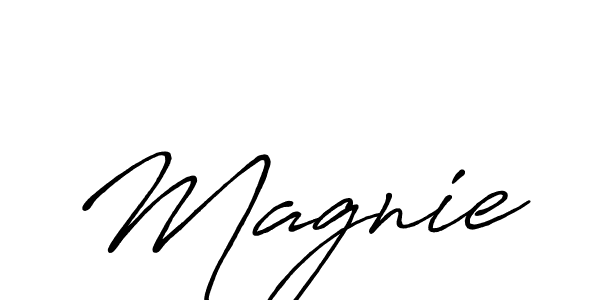 Best and Professional Signature Style for Magnie. Antro_Vectra_Bolder Best Signature Style Collection. Magnie signature style 7 images and pictures png