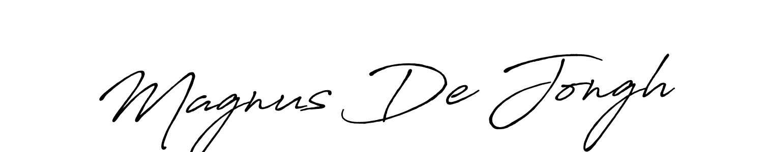 See photos of Magnus De Jongh official signature by Spectra . Check more albums & portfolios. Read reviews & check more about Antro_Vectra_Bolder font. Magnus De Jongh signature style 7 images and pictures png