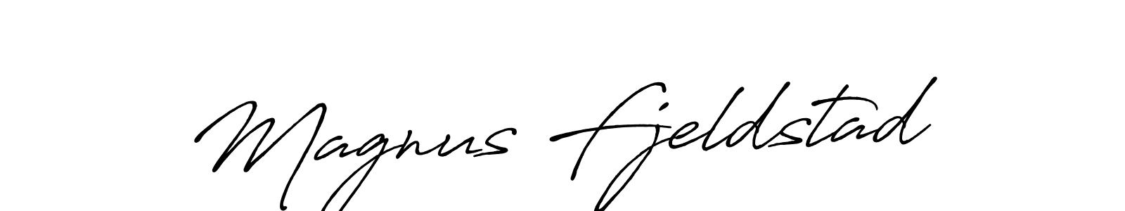 How to make Magnus Fjeldstad signature? Antro_Vectra_Bolder is a professional autograph style. Create handwritten signature for Magnus Fjeldstad name. Magnus Fjeldstad signature style 7 images and pictures png