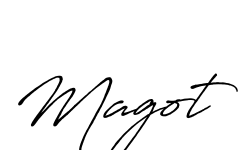 Also You can easily find your signature by using the search form. We will create Magot name handwritten signature images for you free of cost using Antro_Vectra_Bolder sign style. Magot signature style 7 images and pictures png