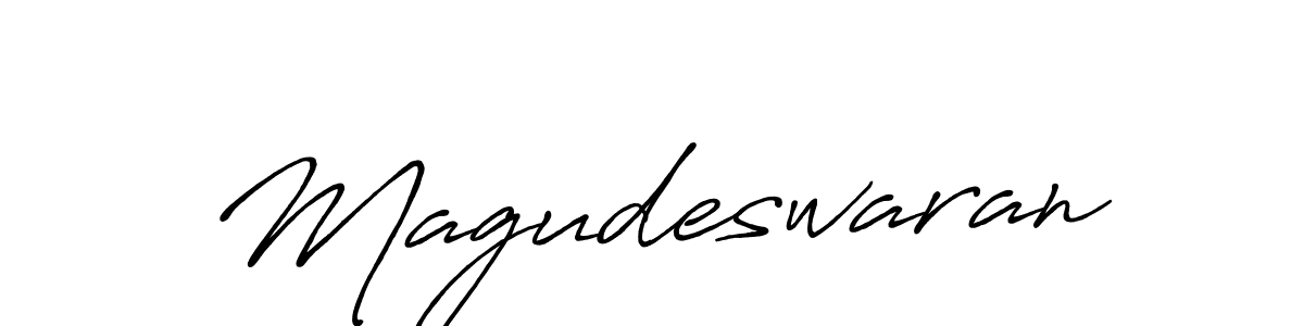 Antro_Vectra_Bolder is a professional signature style that is perfect for those who want to add a touch of class to their signature. It is also a great choice for those who want to make their signature more unique. Get Magudeswaran name to fancy signature for free. Magudeswaran signature style 7 images and pictures png