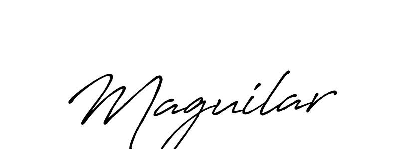 You should practise on your own different ways (Antro_Vectra_Bolder) to write your name (Maguilar) in signature. don't let someone else do it for you. Maguilar signature style 7 images and pictures png