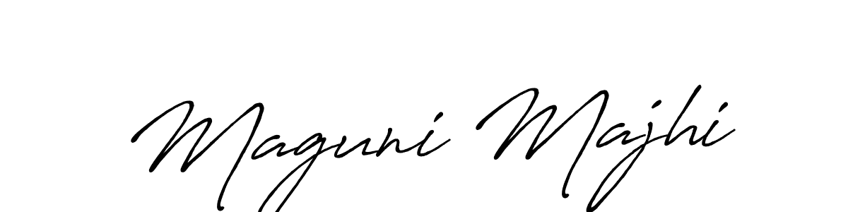 This is the best signature style for the Maguni Majhi name. Also you like these signature font (Antro_Vectra_Bolder). Mix name signature. Maguni Majhi signature style 7 images and pictures png