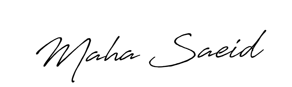 Antro_Vectra_Bolder is a professional signature style that is perfect for those who want to add a touch of class to their signature. It is also a great choice for those who want to make their signature more unique. Get Maha Saeid name to fancy signature for free. Maha Saeid signature style 7 images and pictures png