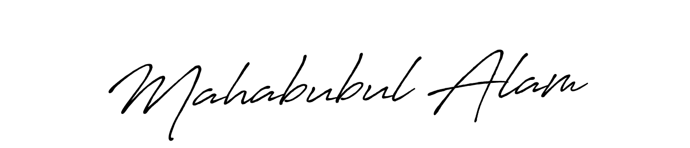 You should practise on your own different ways (Antro_Vectra_Bolder) to write your name (Mahabubul Alam) in signature. don't let someone else do it for you. Mahabubul Alam signature style 7 images and pictures png