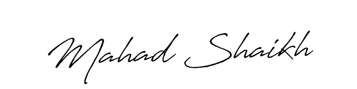 Once you've used our free online signature maker to create your best signature Antro_Vectra_Bolder style, it's time to enjoy all of the benefits that Mahad Shaikh name signing documents. Mahad Shaikh signature style 7 images and pictures png