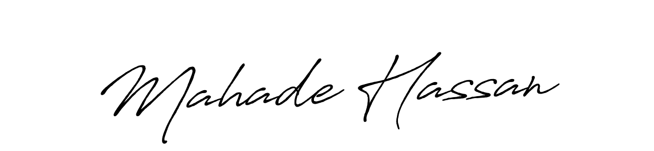 Also You can easily find your signature by using the search form. We will create Mahade Hassan name handwritten signature images for you free of cost using Antro_Vectra_Bolder sign style. Mahade Hassan signature style 7 images and pictures png