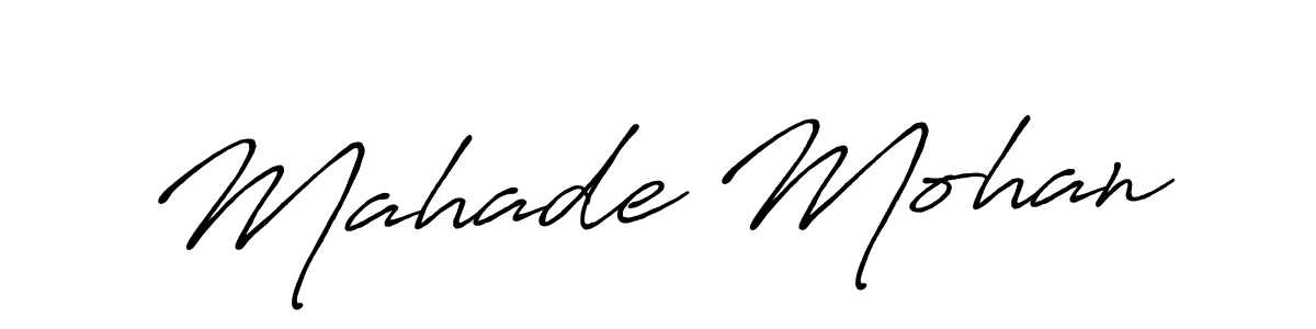 if you are searching for the best signature style for your name Mahade Mohan. so please give up your signature search. here we have designed multiple signature styles  using Antro_Vectra_Bolder. Mahade Mohan signature style 7 images and pictures png