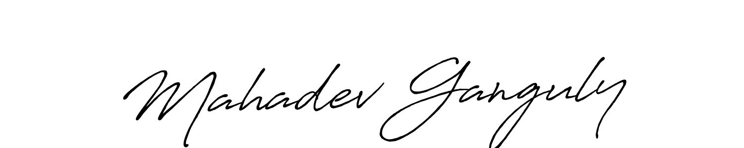 You can use this online signature creator to create a handwritten signature for the name Mahadev Ganguly. This is the best online autograph maker. Mahadev Ganguly signature style 7 images and pictures png