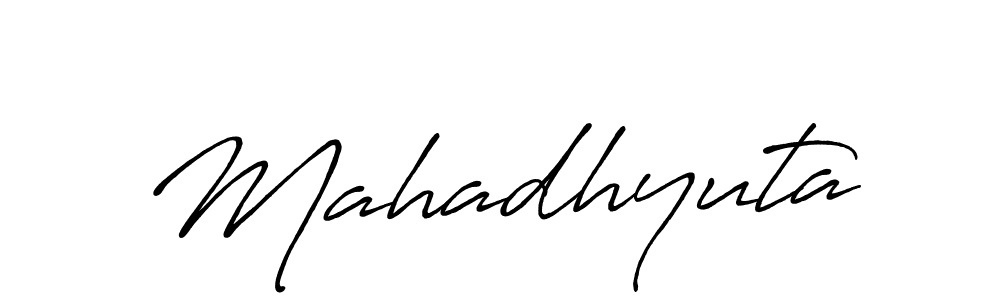 It looks lik you need a new signature style for name Mahadhyuta. Design unique handwritten (Antro_Vectra_Bolder) signature with our free signature maker in just a few clicks. Mahadhyuta signature style 7 images and pictures png