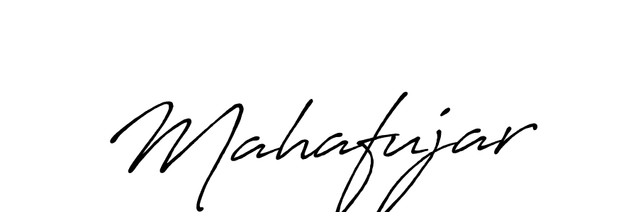 How to make Mahafujar name signature. Use Antro_Vectra_Bolder style for creating short signs online. This is the latest handwritten sign. Mahafujar signature style 7 images and pictures png