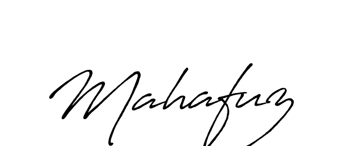 Design your own signature with our free online signature maker. With this signature software, you can create a handwritten (Antro_Vectra_Bolder) signature for name Mahafuz. Mahafuz signature style 7 images and pictures png