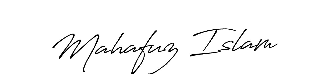 Also You can easily find your signature by using the search form. We will create Mahafuz Islam name handwritten signature images for you free of cost using Antro_Vectra_Bolder sign style. Mahafuz Islam signature style 7 images and pictures png