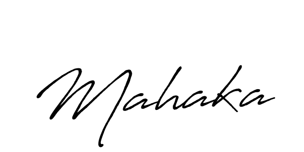 Make a beautiful signature design for name Mahaka. Use this online signature maker to create a handwritten signature for free. Mahaka signature style 7 images and pictures png