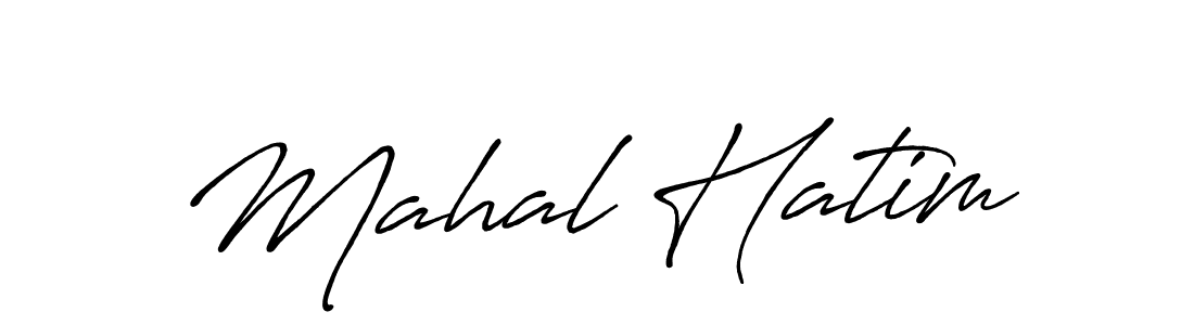 See photos of Mahal Hatim official signature by Spectra . Check more albums & portfolios. Read reviews & check more about Antro_Vectra_Bolder font. Mahal Hatim signature style 7 images and pictures png