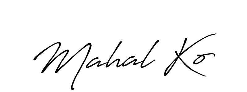 Best and Professional Signature Style for Mahal Ko. Antro_Vectra_Bolder Best Signature Style Collection. Mahal Ko signature style 7 images and pictures png