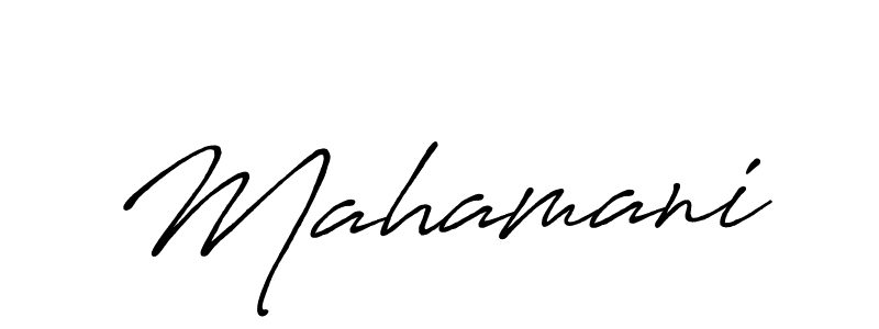 Make a beautiful signature design for name Mahamani. Use this online signature maker to create a handwritten signature for free. Mahamani signature style 7 images and pictures png