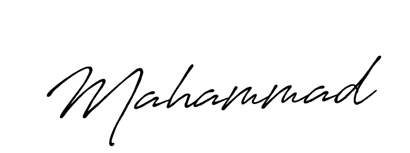 You should practise on your own different ways (Antro_Vectra_Bolder) to write your name (Mahammad) in signature. don't let someone else do it for you. Mahammad signature style 7 images and pictures png