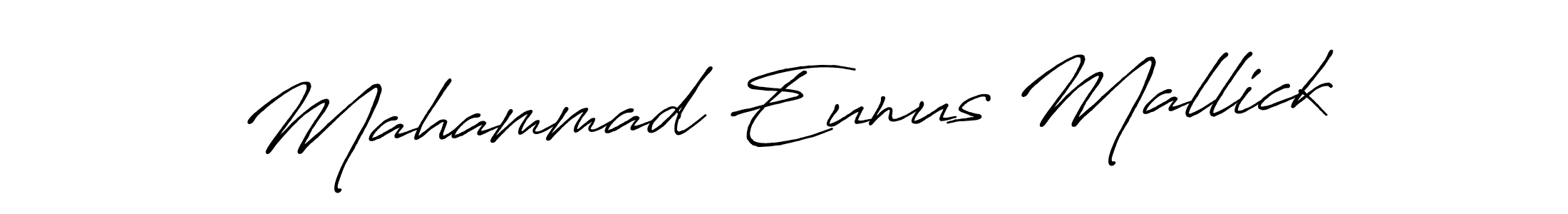How to Draw Mahammad Eunus Mallick signature style? Antro_Vectra_Bolder is a latest design signature styles for name Mahammad Eunus Mallick. Mahammad Eunus Mallick signature style 7 images and pictures png