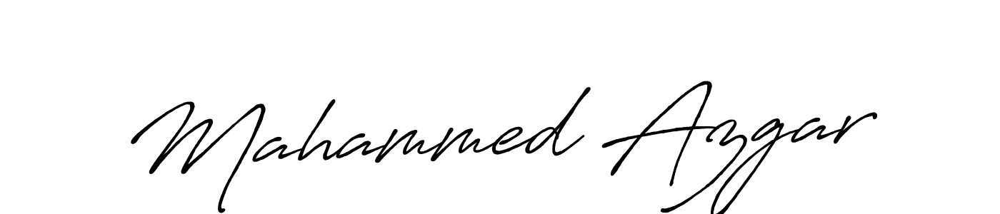 Mahammed Azgar stylish signature style. Best Handwritten Sign (Antro_Vectra_Bolder) for my name. Handwritten Signature Collection Ideas for my name Mahammed Azgar. Mahammed Azgar signature style 7 images and pictures png