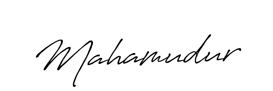 The best way (Antro_Vectra_Bolder) to make a short signature is to pick only two or three words in your name. The name Mahamudur include a total of six letters. For converting this name. Mahamudur signature style 7 images and pictures png