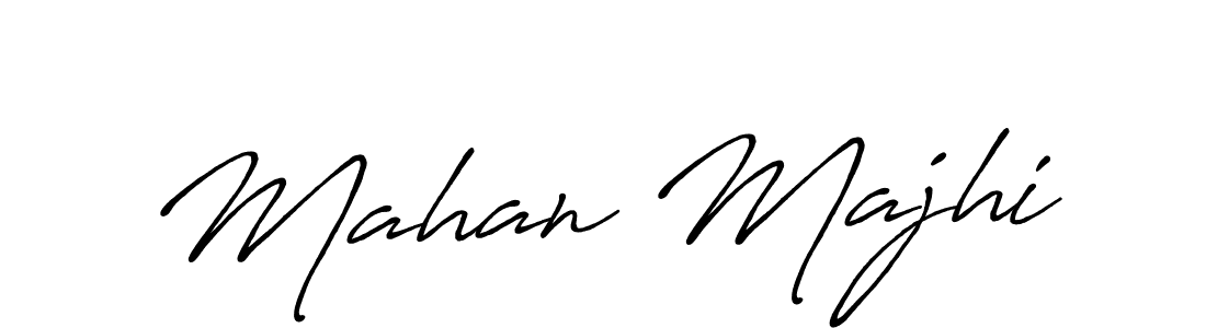 How to make Mahan Majhi signature? Antro_Vectra_Bolder is a professional autograph style. Create handwritten signature for Mahan Majhi name. Mahan Majhi signature style 7 images and pictures png