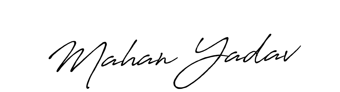 You should practise on your own different ways (Antro_Vectra_Bolder) to write your name (Mahan Yadav) in signature. don't let someone else do it for you. Mahan Yadav signature style 7 images and pictures png