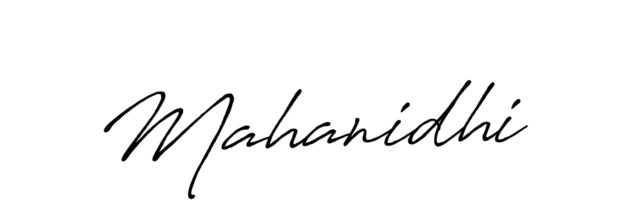 Similarly Antro_Vectra_Bolder is the best handwritten signature design. Signature creator online .You can use it as an online autograph creator for name Mahanidhi. Mahanidhi signature style 7 images and pictures png