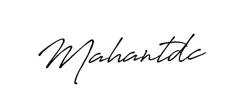 It looks lik you need a new signature style for name Mahantdc. Design unique handwritten (Antro_Vectra_Bolder) signature with our free signature maker in just a few clicks. Mahantdc signature style 7 images and pictures png