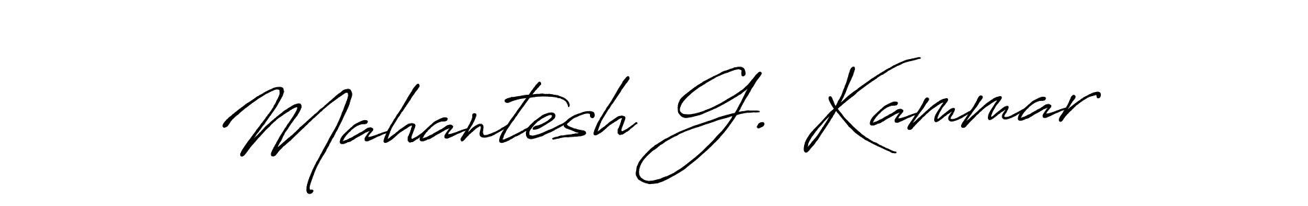 Also You can easily find your signature by using the search form. We will create Mahantesh G. Kammar name handwritten signature images for you free of cost using Antro_Vectra_Bolder sign style. Mahantesh G. Kammar signature style 7 images and pictures png