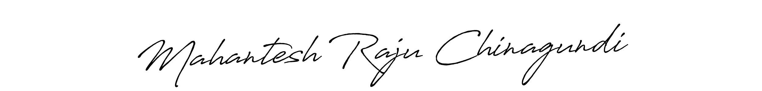 Create a beautiful signature design for name Mahantesh Raju Chinagundi. With this signature (Antro_Vectra_Bolder) fonts, you can make a handwritten signature for free. Mahantesh Raju Chinagundi signature style 7 images and pictures png