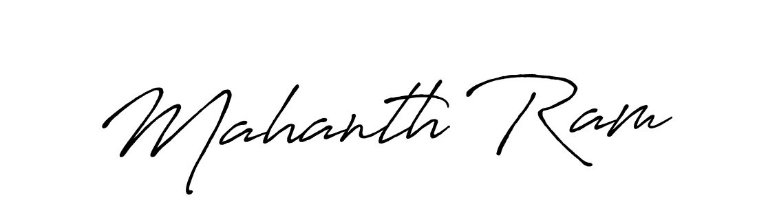 Best and Professional Signature Style for Mahanth Ram. Antro_Vectra_Bolder Best Signature Style Collection. Mahanth Ram signature style 7 images and pictures png