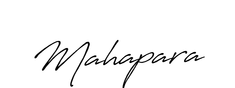 Design your own signature with our free online signature maker. With this signature software, you can create a handwritten (Antro_Vectra_Bolder) signature for name Mahapara. Mahapara signature style 7 images and pictures png