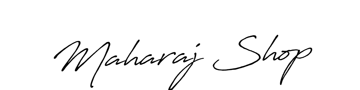 Make a beautiful signature design for name Maharaj Shop. Use this online signature maker to create a handwritten signature for free. Maharaj Shop signature style 7 images and pictures png