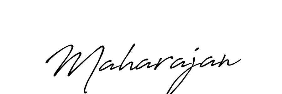 Use a signature maker to create a handwritten signature online. With this signature software, you can design (Antro_Vectra_Bolder) your own signature for name Maharajan. Maharajan signature style 7 images and pictures png