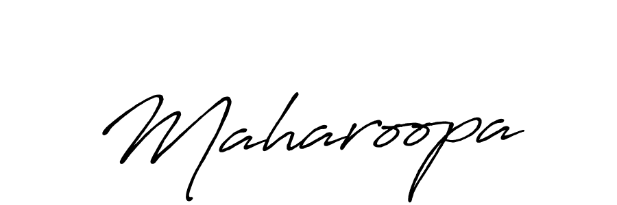 It looks lik you need a new signature style for name Maharoopa. Design unique handwritten (Antro_Vectra_Bolder) signature with our free signature maker in just a few clicks. Maharoopa signature style 7 images and pictures png